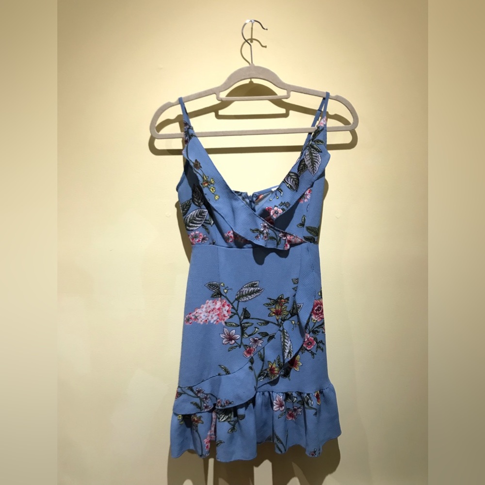 Blue Mini Dress